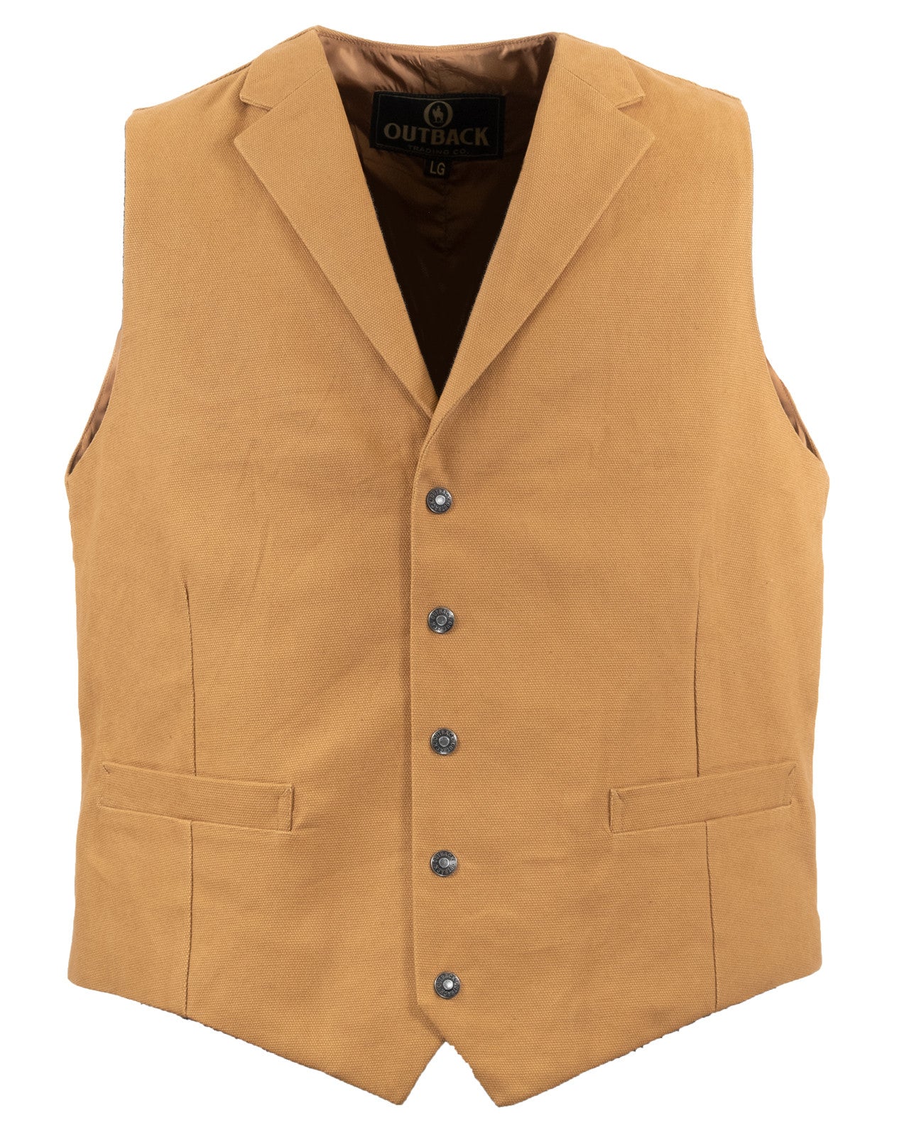Gilet Jessie en toile - Beige
