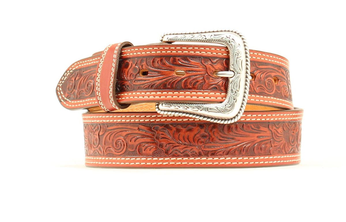 Ceinture western motif floral