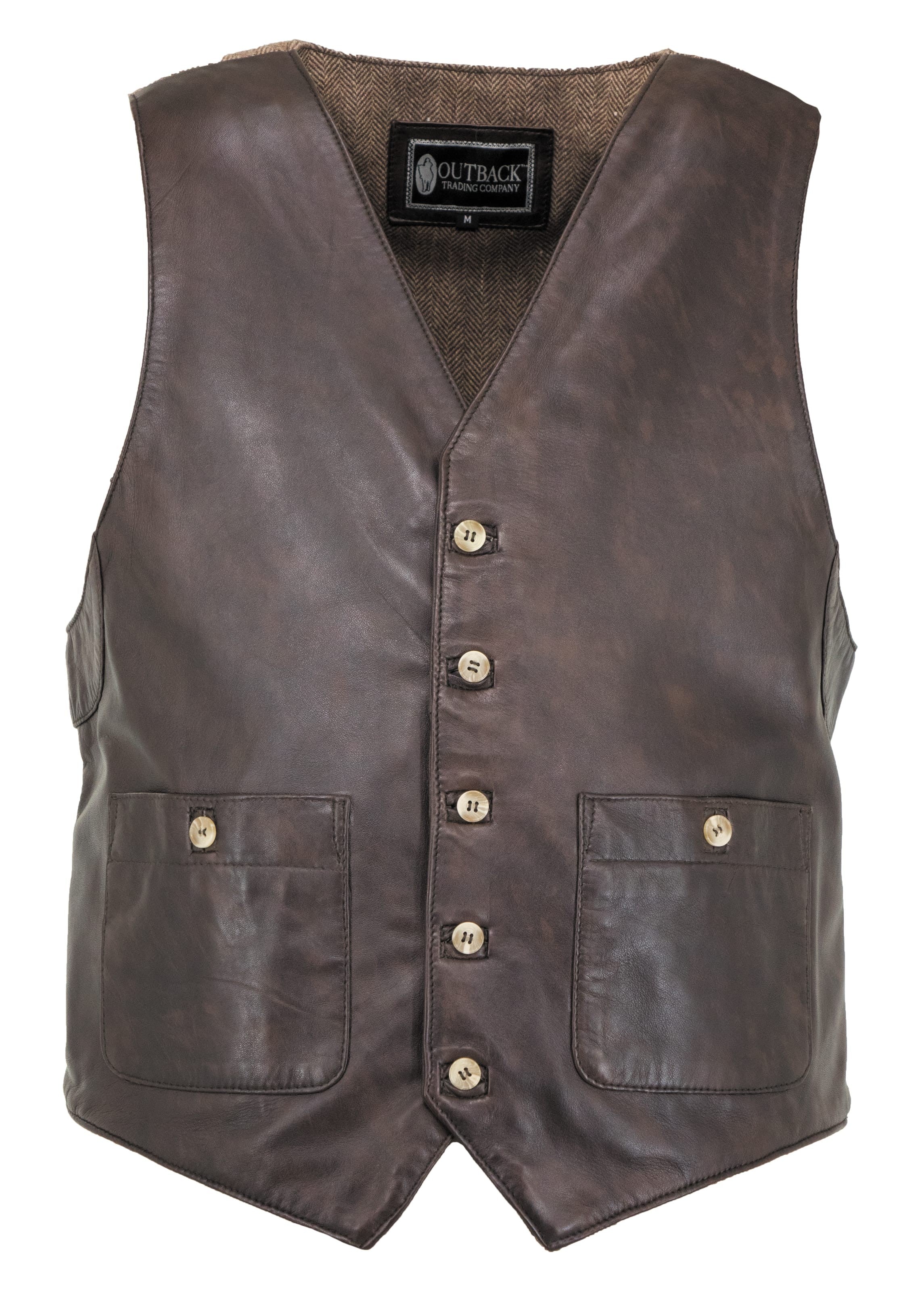 Gilet en cuir Wynward