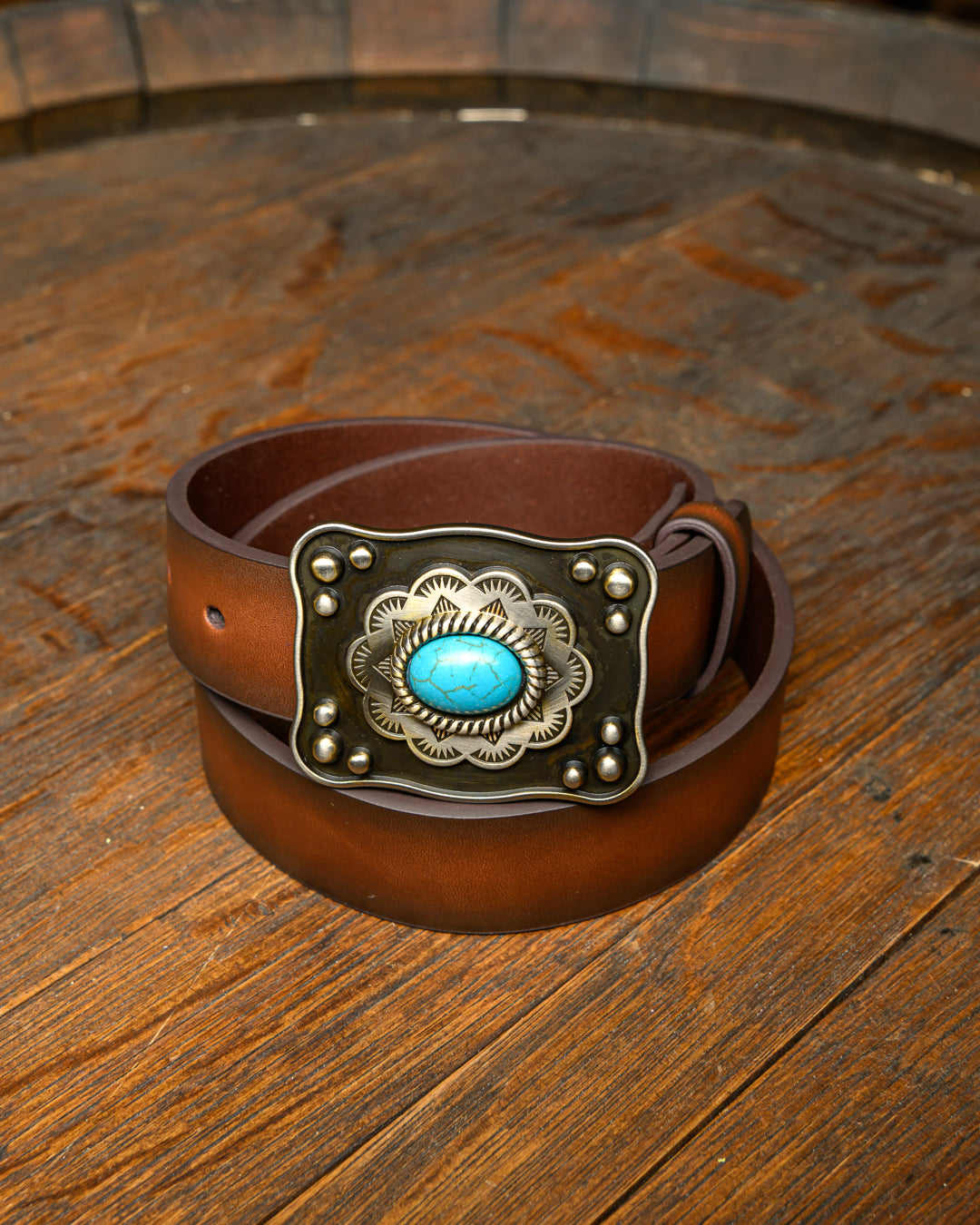 Ceinture Western Ariat Turquoise - Enfant