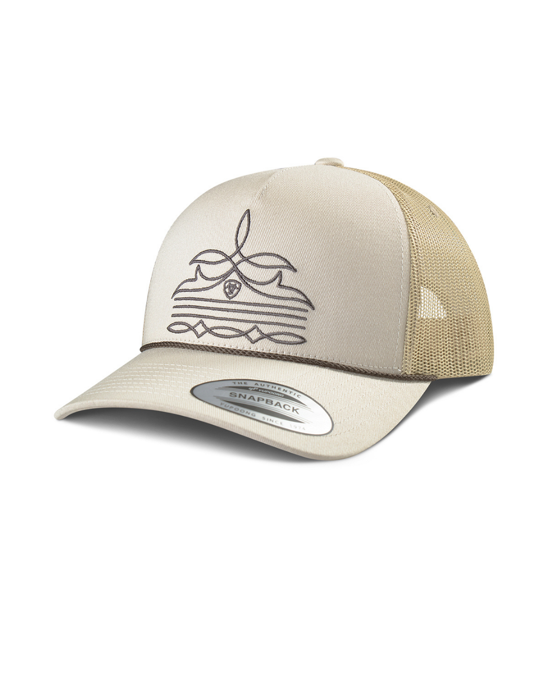 Casquette Trucker Toe Bug Ariat Beige