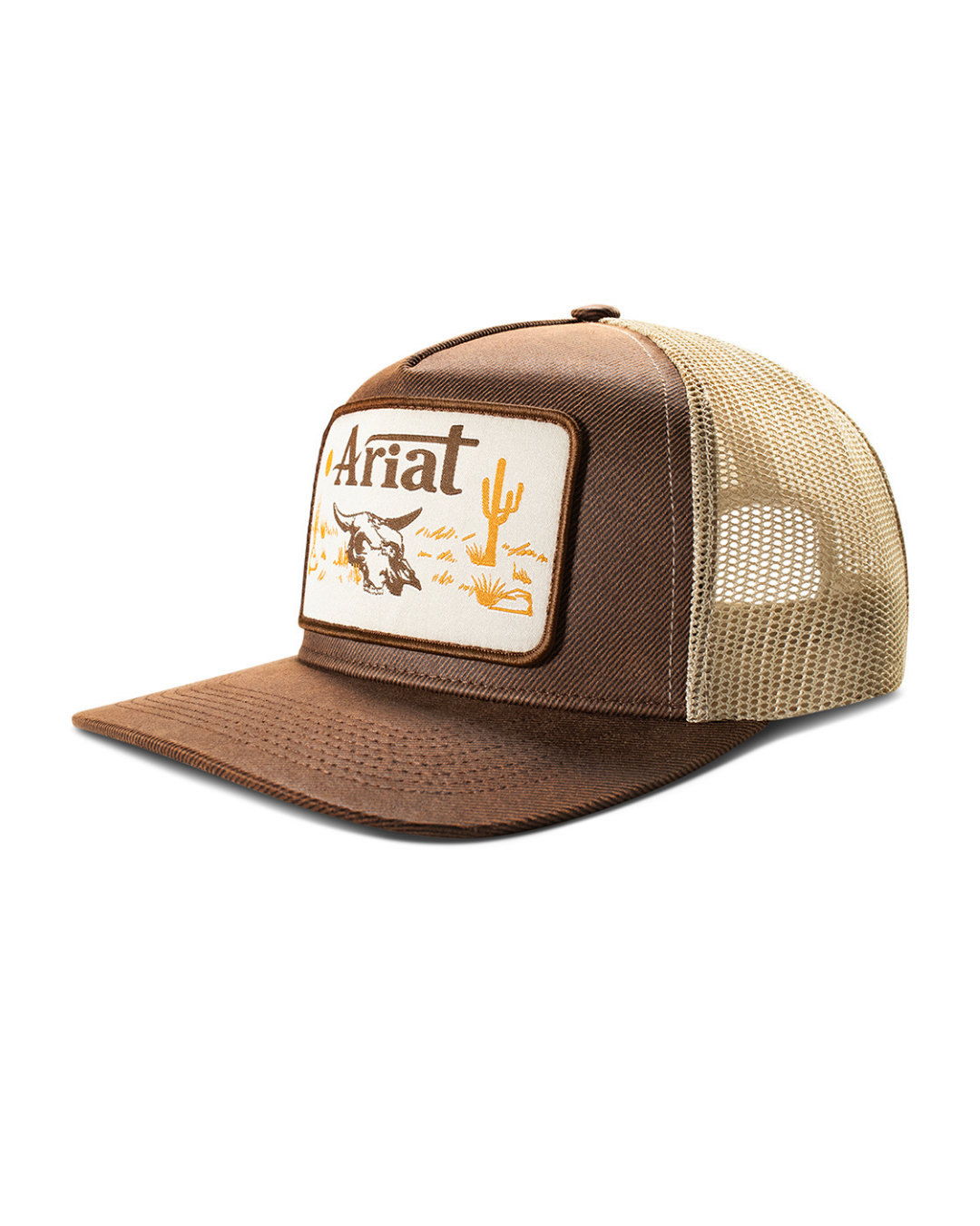 Casquette Trucker Désert Marron