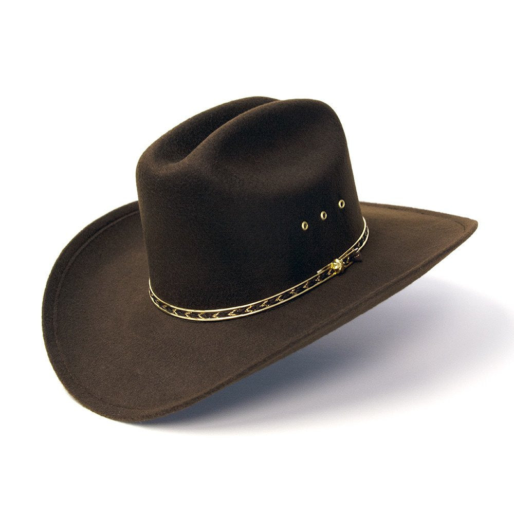 Chapeau Cowboy Resistol Las Vegas – Feutre Brume – Taille 7-5/8 – Occasion USA