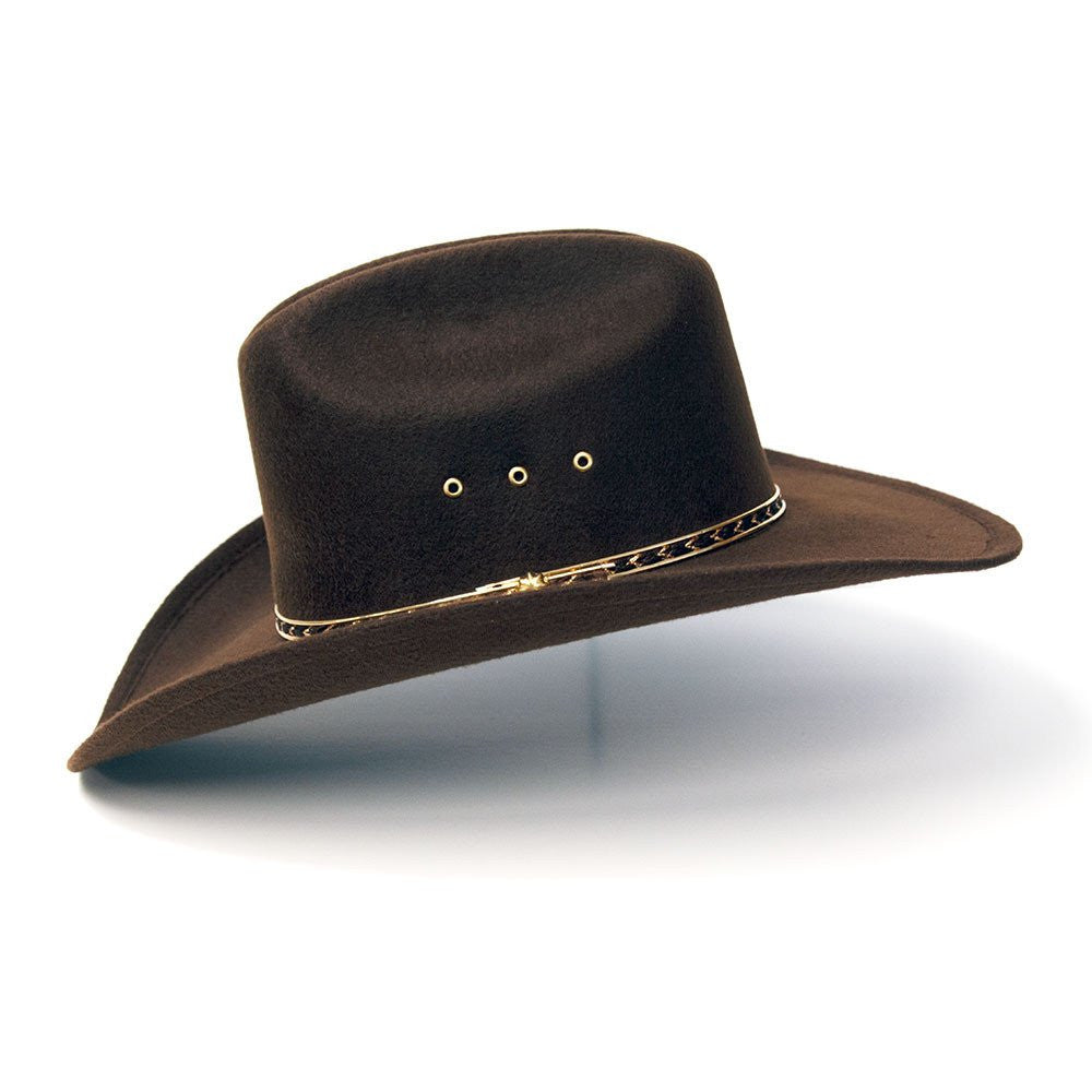 Resistol Cisco Lot de 2 chapeaux de cowboy en feutre pour Resistol Cisco Lot de 2 chapeaux de cowboy en feutre pour