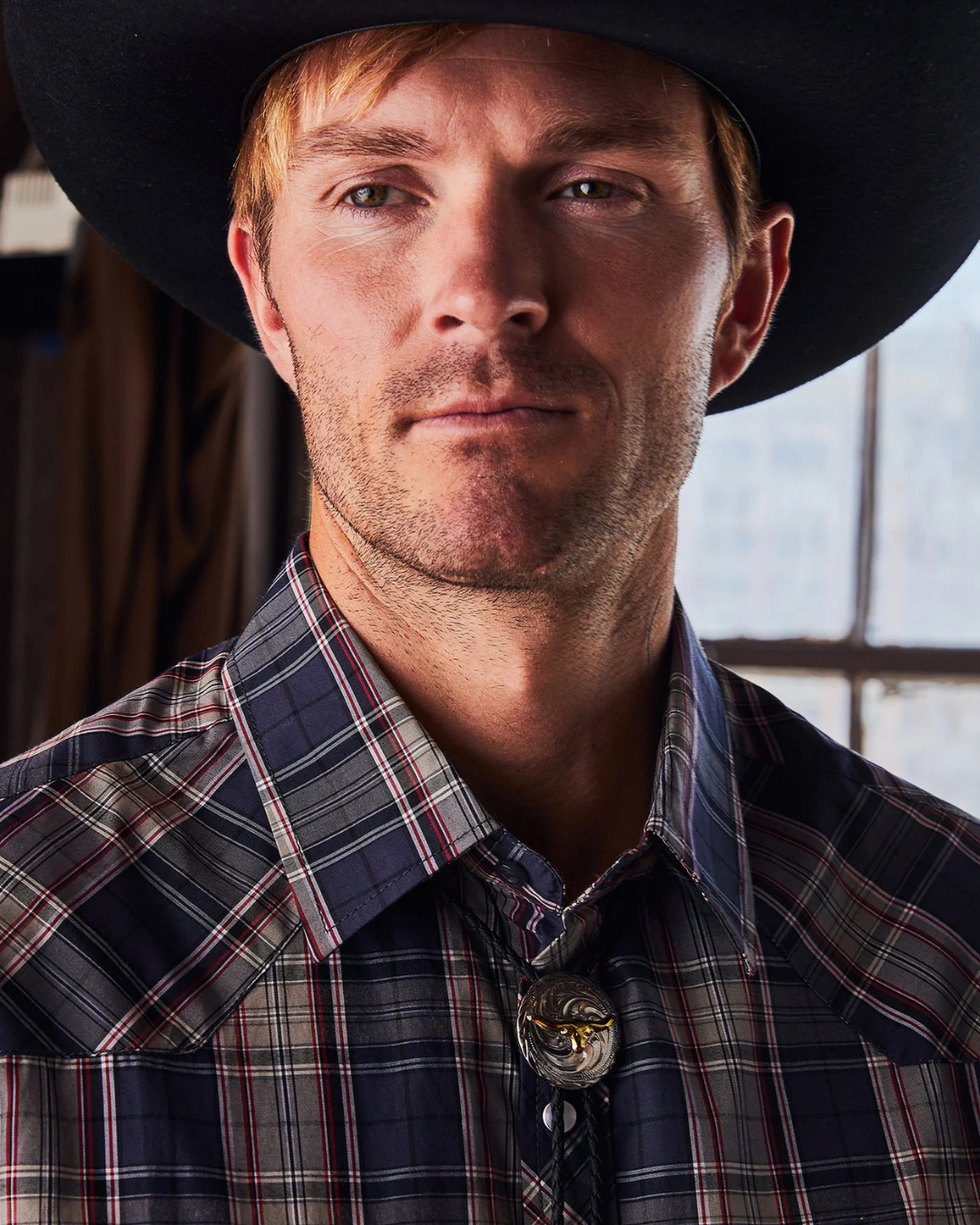 Bolo tie western Texas Longhorn