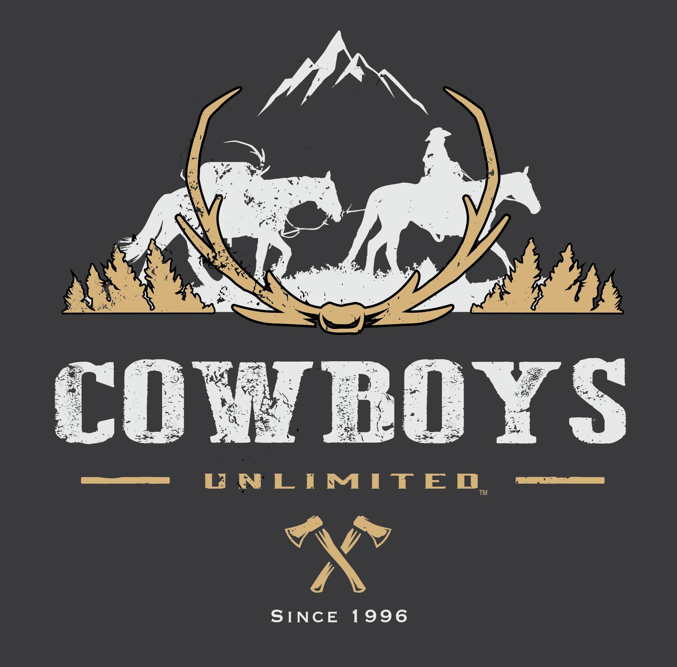 T-shirt western Pack Horse