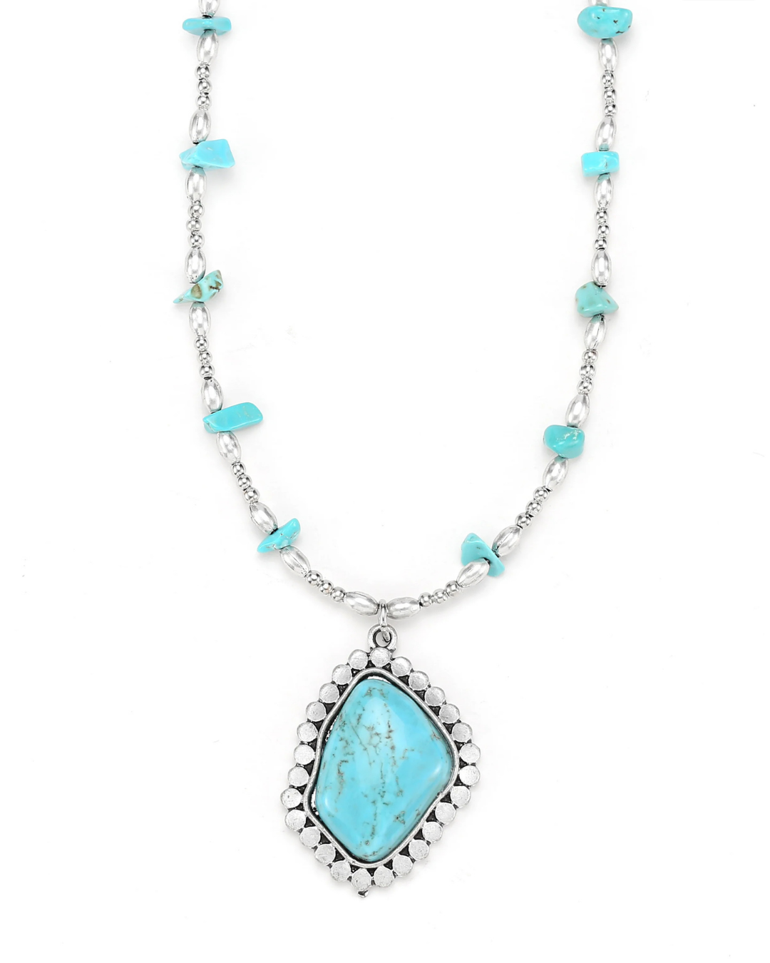 Collier turquoise Set in Stone