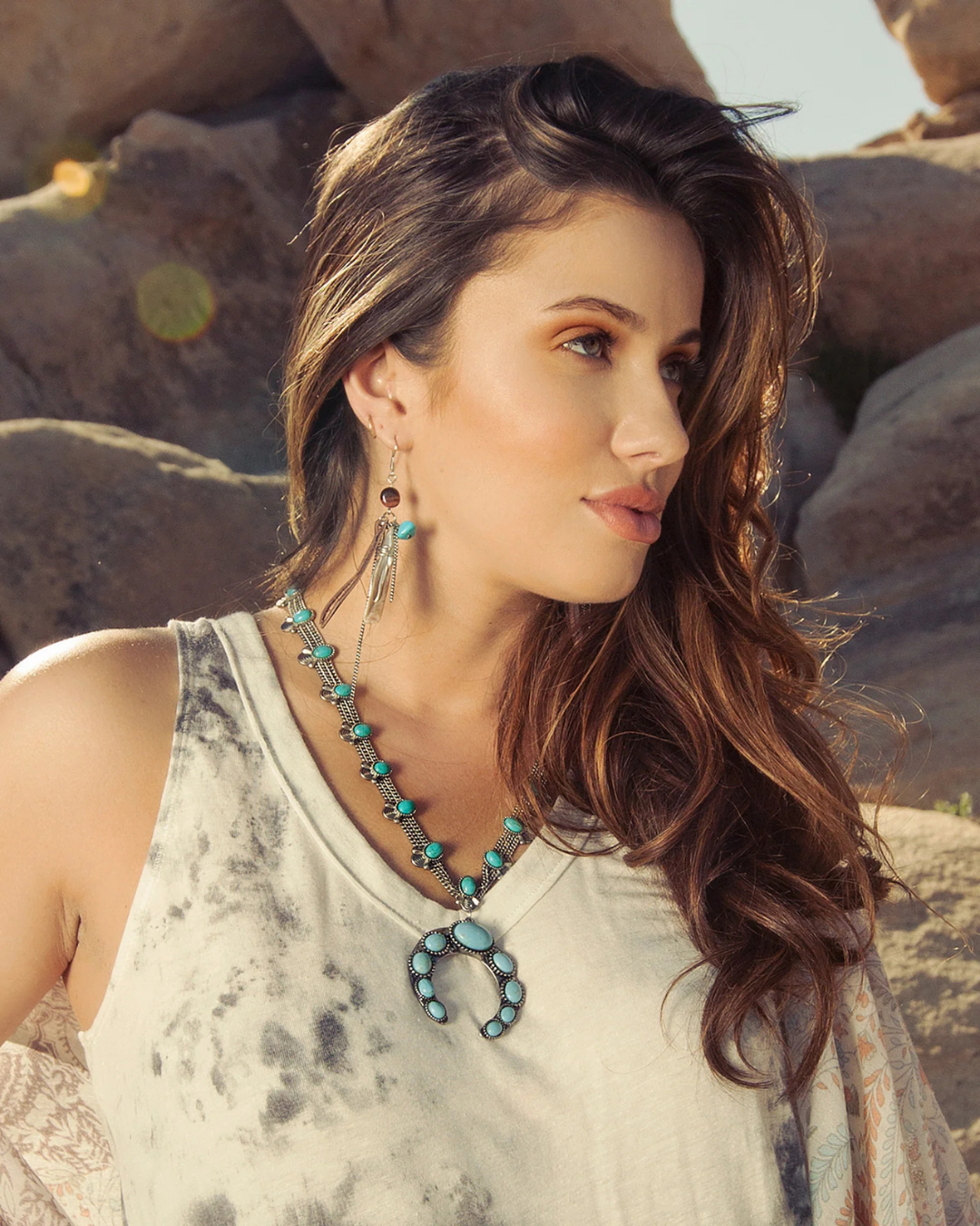 Collier turquoise Cleo's Catch