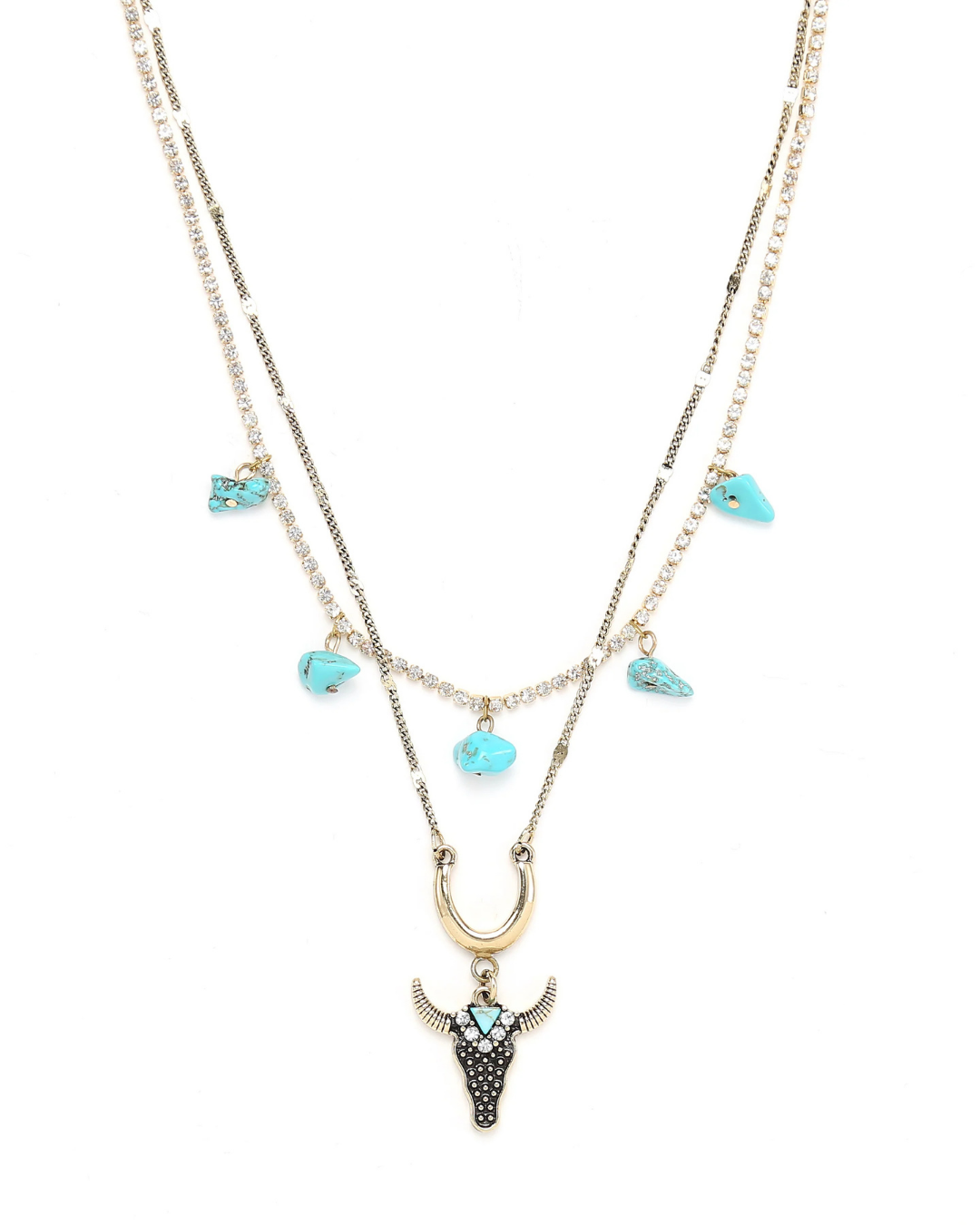 Collier turquoise Saddle & Sky