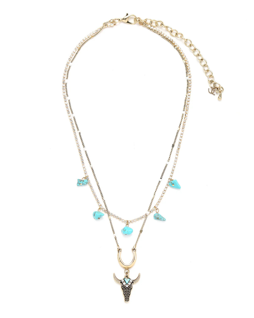 Collier turquoise Saddle & Sky