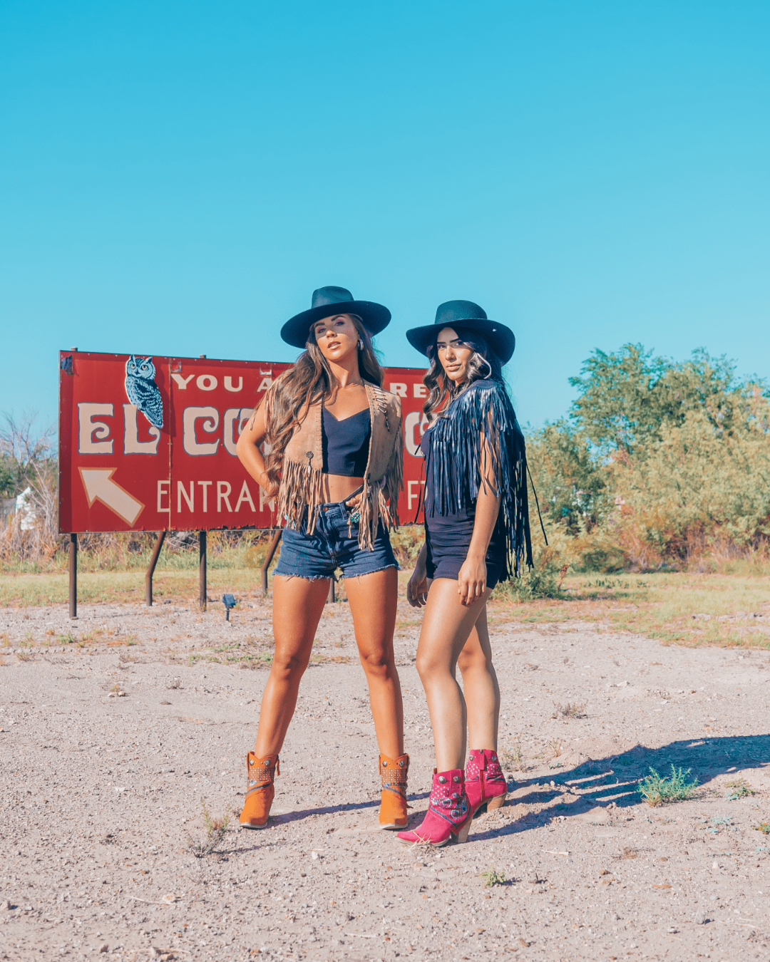 Bottines western Bandida - Rouge