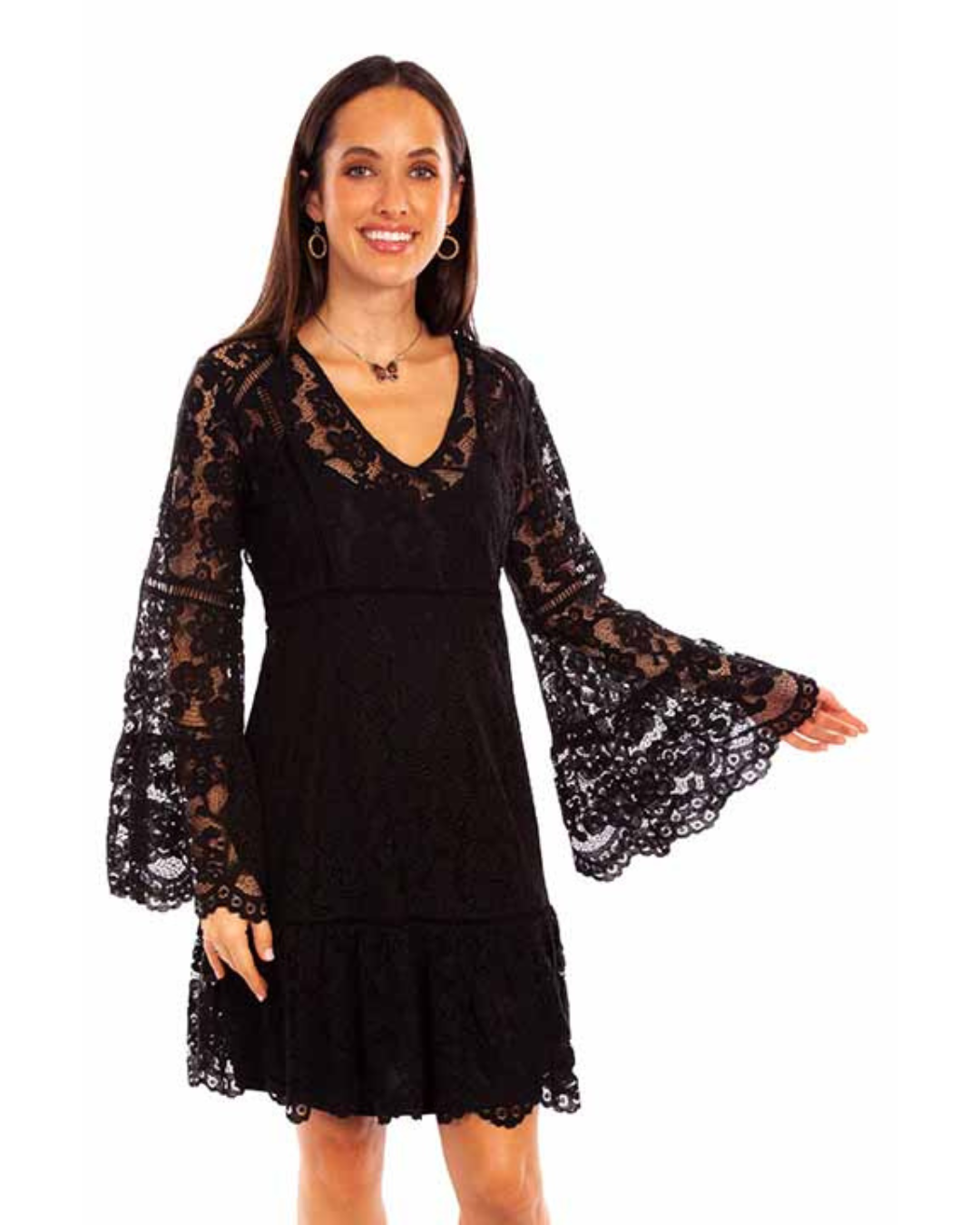 Robe en Dentelle Noir