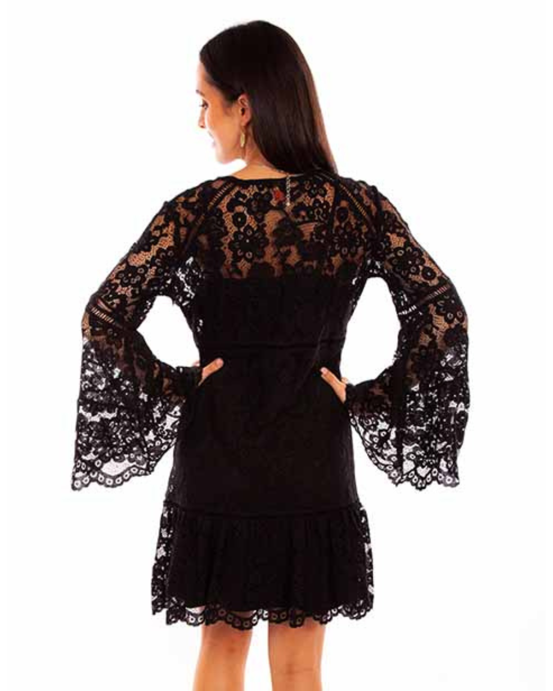 Robe en Dentelle Noir