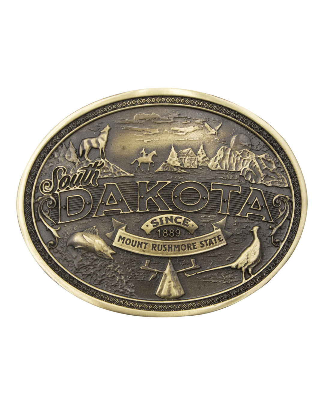 Boucle de ceinture Etat du Dakota du sud