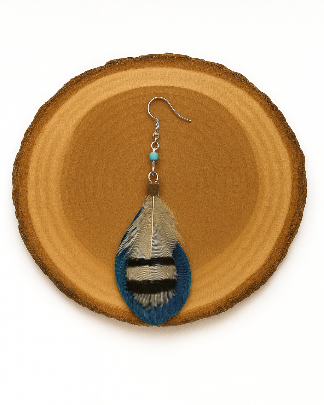 Boucles d'oreilles Souffle du Totem Bleu