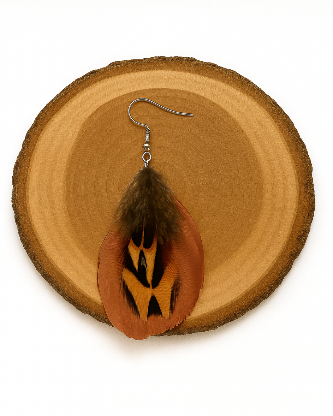 Boucles d'oreilles Esprit du Renard de Feu