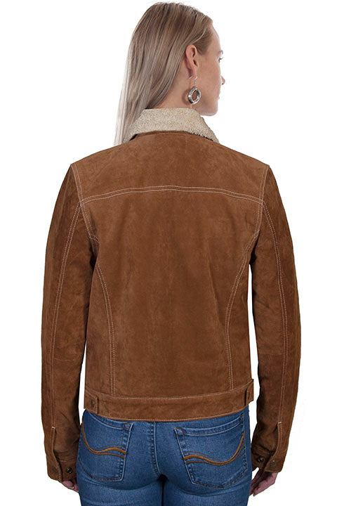 Suede-lined jacket