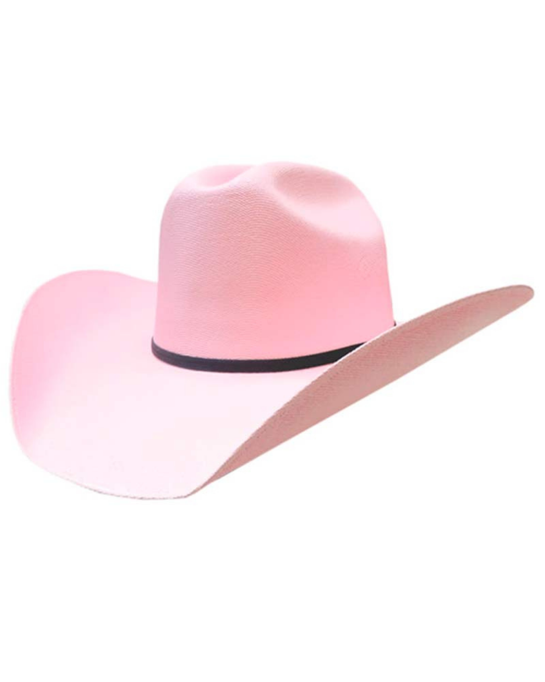 Chapeau de Cowboy en Toile Rose
