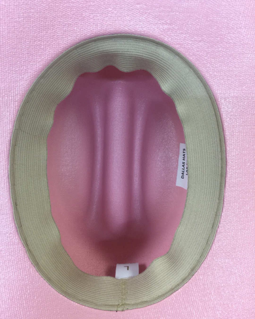 Chapeau de Cowboy en Toile Rose
