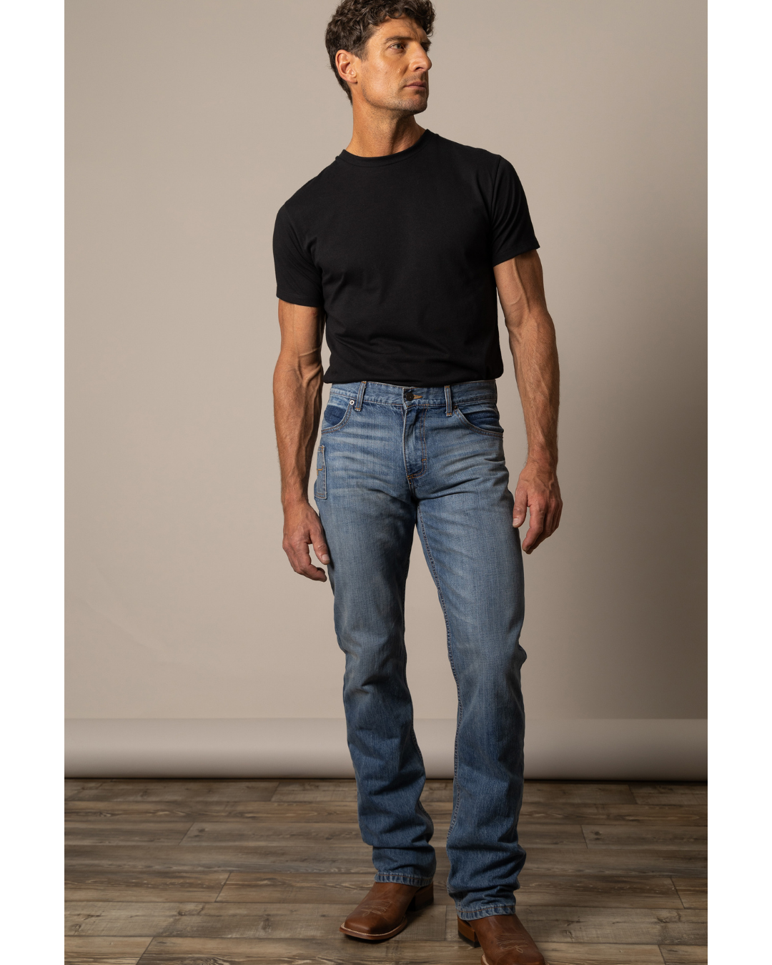 Jean Light Wash Barney Homme Kimes Ranch