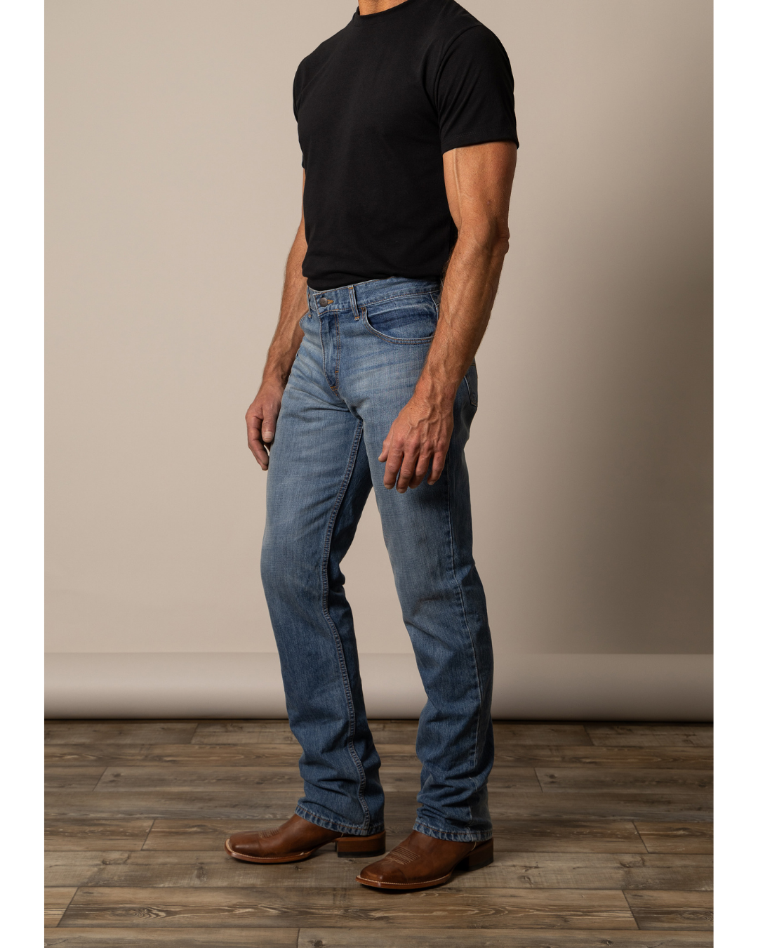 Jean Light Wash Barney Homme Kimes Ranch