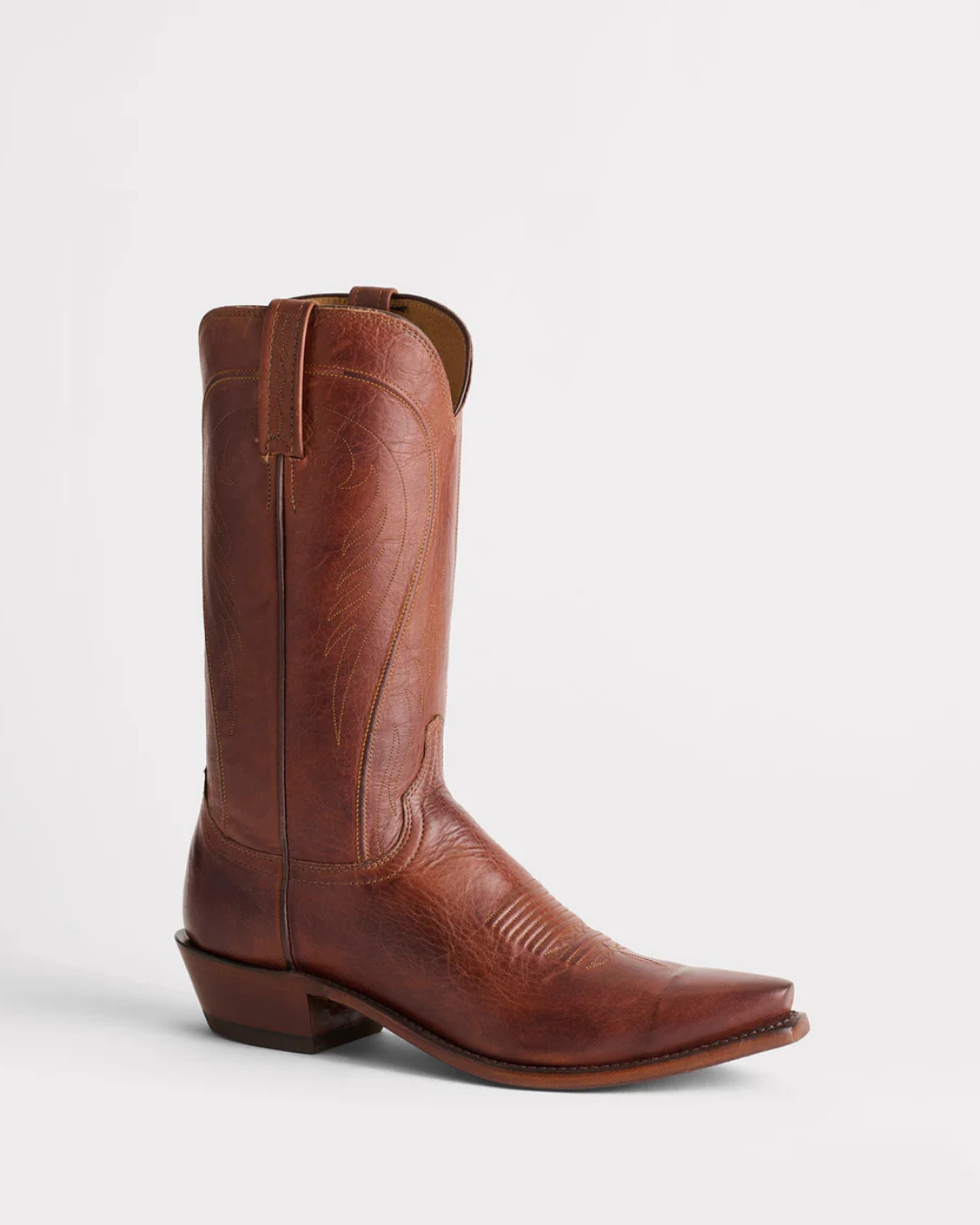 Santiags Cuir Vachette Brun Bart