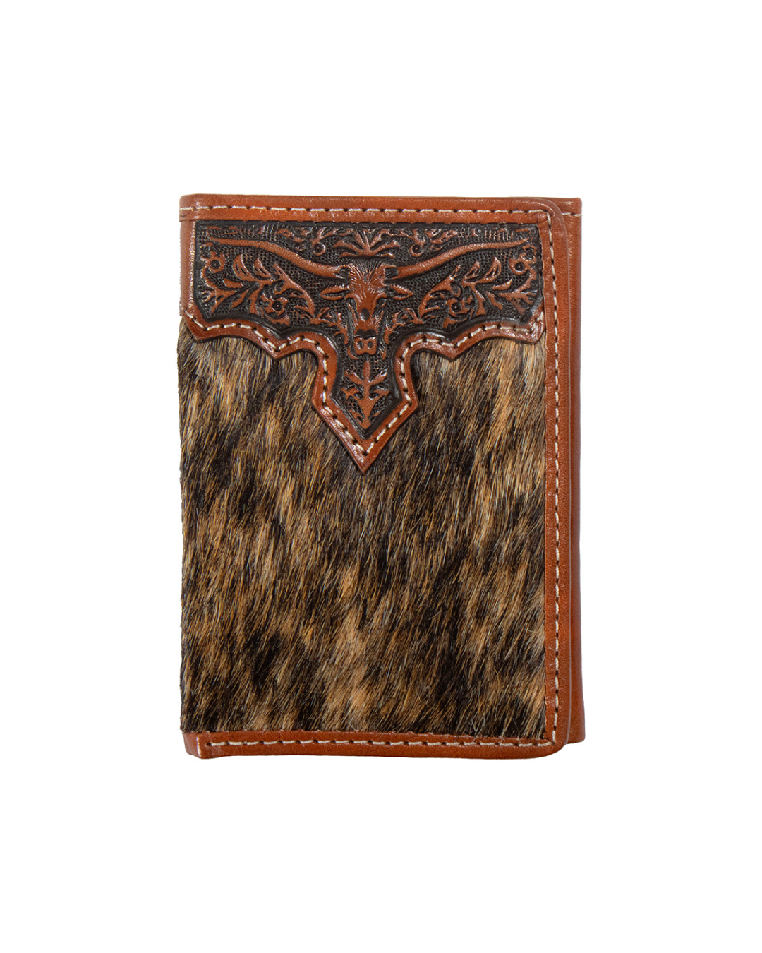 Portefeuille cuir longhorn