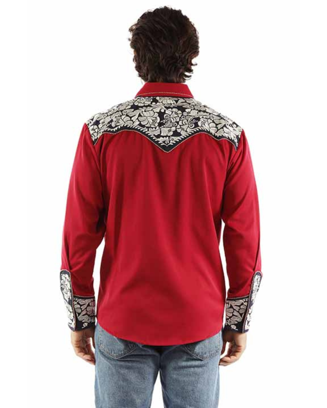 Chemise Western Brodée Florale