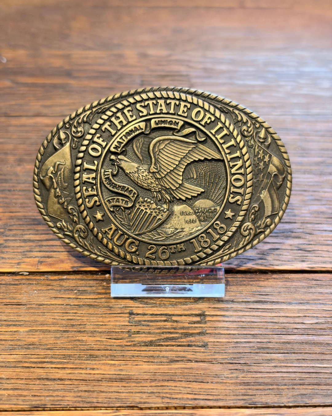 Boucle de Ceinture Western State of Illinois