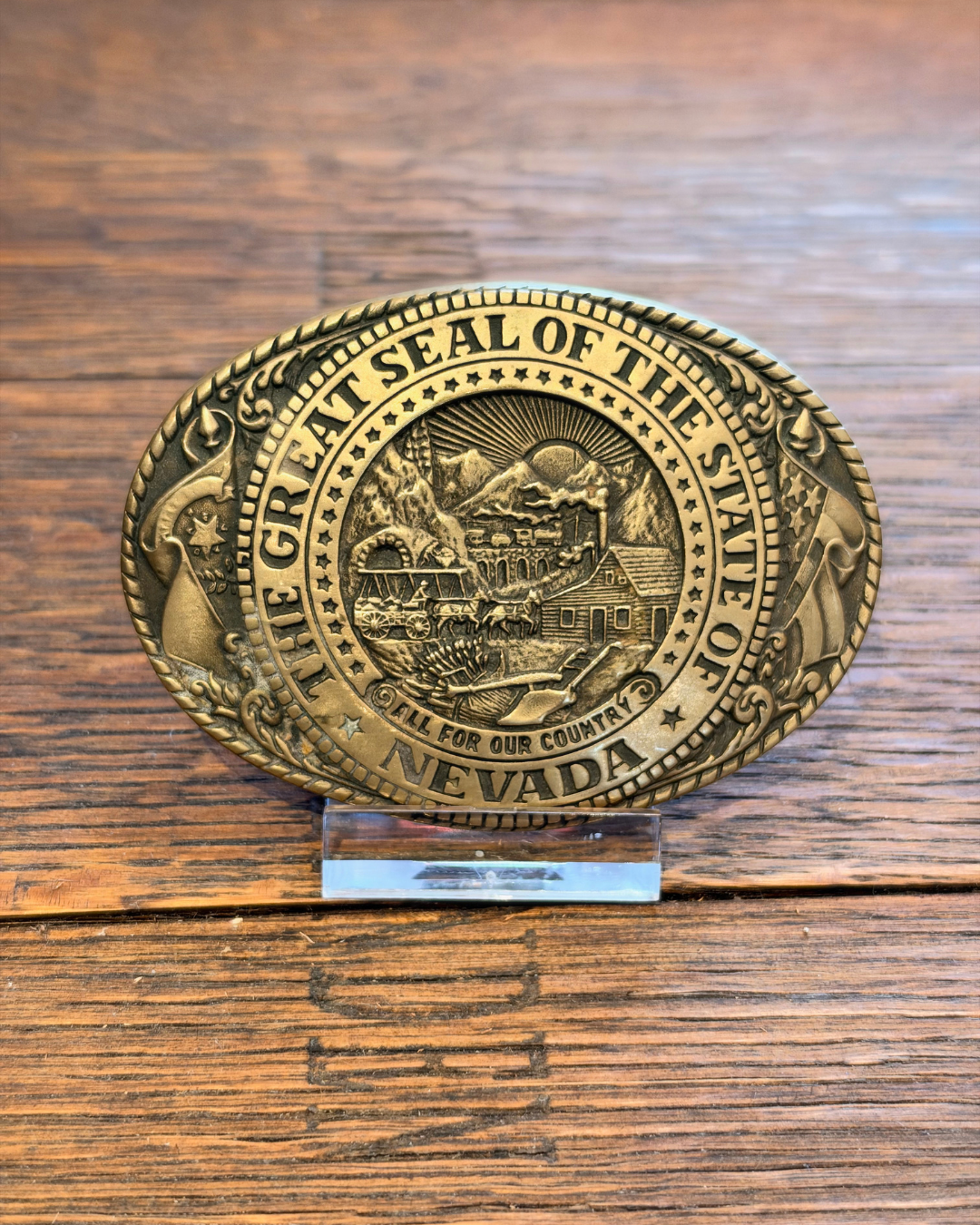 Boucle de Ceinture Western State of Nevada