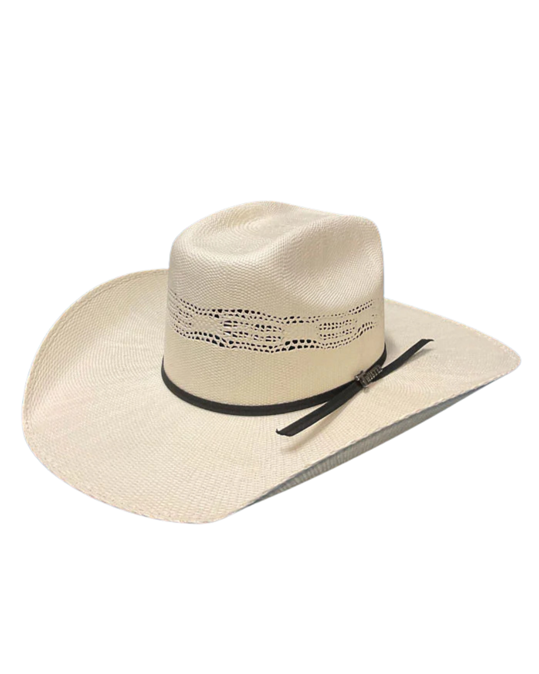Chapeau de cowboy en paille naturelle