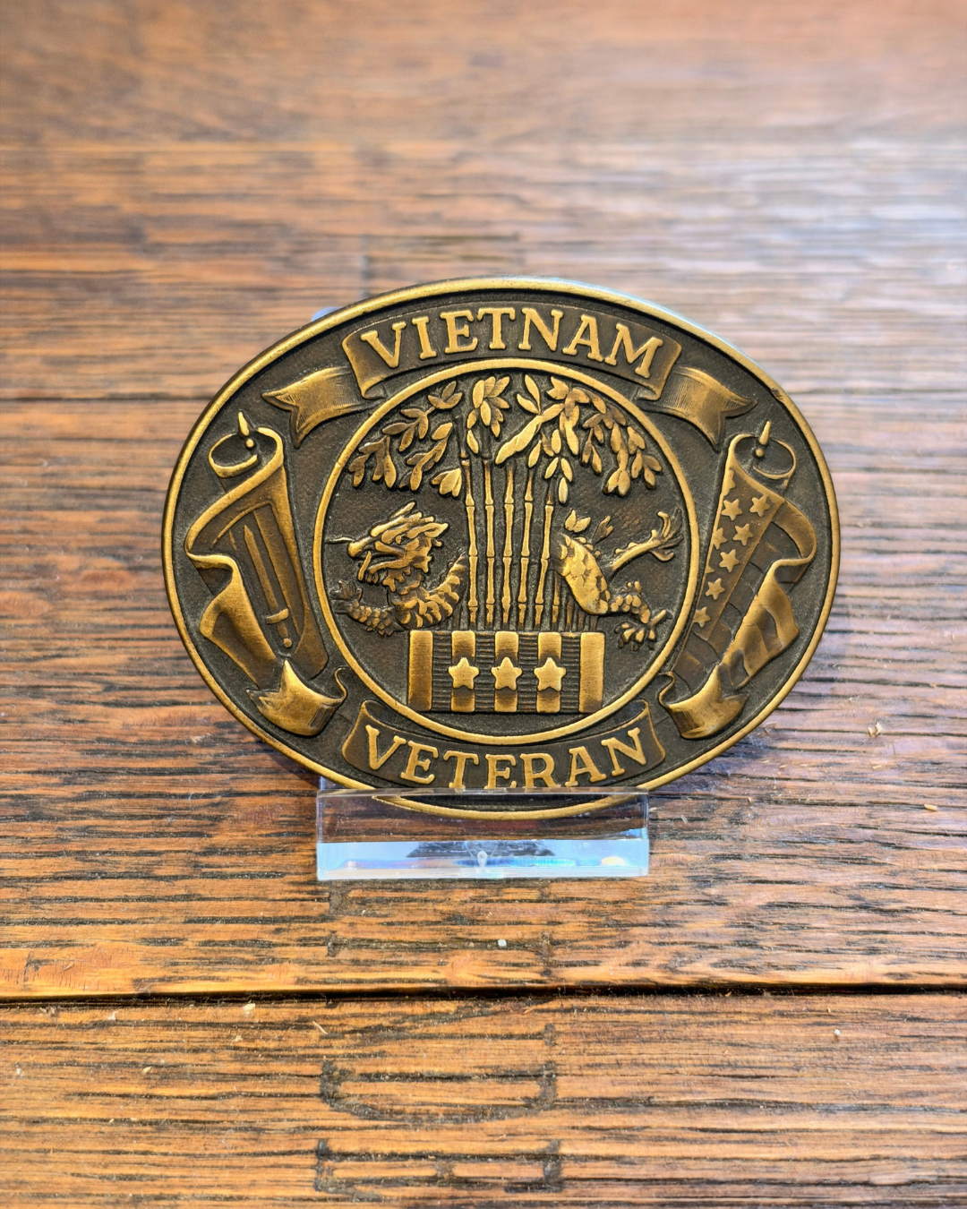 Boucle de Ceinture Western Vietnam Veteran