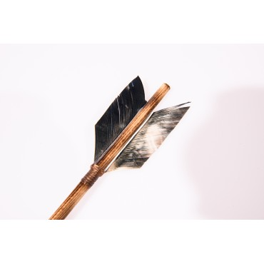 Decoration - Black and White Beaded Arrow - Native American Art