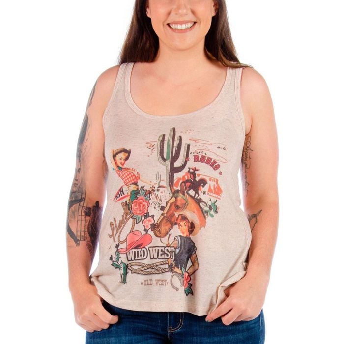 Débardeur Wild West - Femme